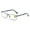 Gunmetal, variant on Men Anti-blue light Reading Glasses 2.50 Metal Business Business Rectangular Spring Hinges Gunmetal Readers +2.5