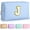 Blue, variant on YOOLIFE Makeup Organizer - Initial Makeup Bag, Desk Organizer Small Cosmetic Bag Desktop Cosmetic Organiser (Pink N)