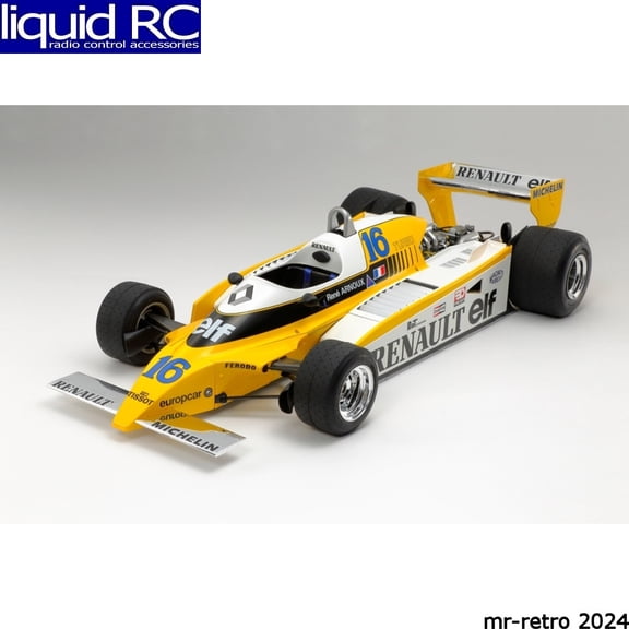 Tamiya USA TAM12033 1/12 Renault RE-20 Turbo LTD ED Plastic Model Kit