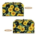thumbnail image 6 of FOR U DESIGNS Sunflower Pattern Microwave Oven Dust Cover Portable Shield for Countertop Appliances Stain Resistant Microwave Oven Grill Covers Protector Home Decor-L, 6 of 8