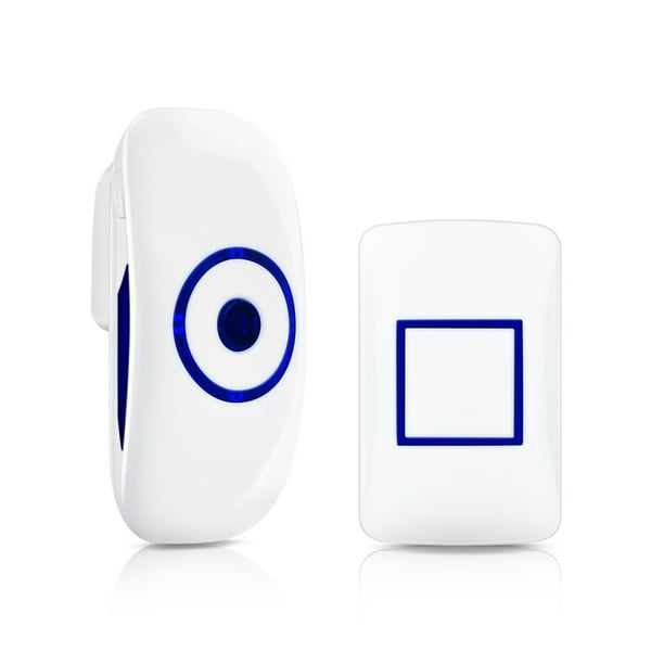 Doorbell Push Buttons Home Wireless Doorbell, Waterproof Door Bell Kit