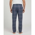 thumbnail image 4 of Real Essentials 3 Pack: Men's Fleece Pajama Pants Loungewear Soft Pj Bottoms Sleepwear Pockets (Big & Tall Available), 4 of 7