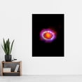 thumbnail image 2 of Hubble Space Telescope Image Multiwavelength View Of Supernova 1987A Red Green Blue Exploding Star Shock Wave Observations In Large Magellanic Cloud Extra Large XL Wall Art Poster Print, 2 of 4