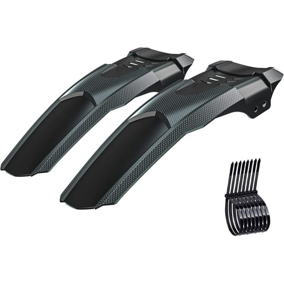 Mountain Bike Fender, Carbon Fiber Printed Bicycle Fender, Widened and Enlarged MTB Fender for MTB, Road Bike, Cross-Country Bike