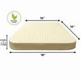 thumbnail image 4 of Organic Textiles 100% Organic Latex Seat Cushion with Organic Cotton Removable Cover - (3", Soft), 4 of 7