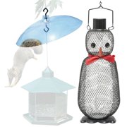 NO/NO Penguin Wild Bird Feeder with Baffler