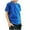 Blue, variant on LLYWEY Boys’ Short Sleeve Buttons T-Shirts, Toddler Boys Casual Summer Short Sleeve Button up Dress Shirts, Kids Collared Casual Blouse Tops Size 3-14 Years, Style BY-13, Black, 12T