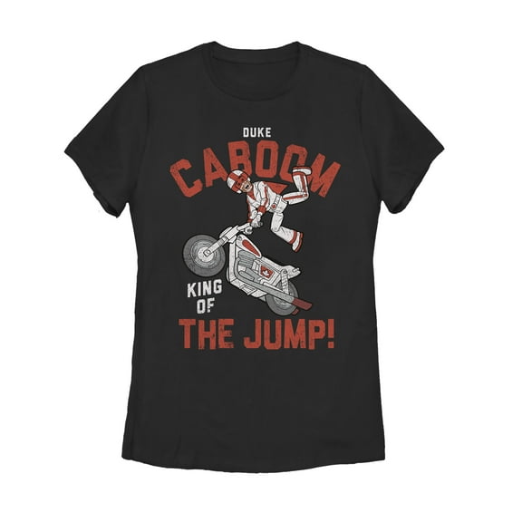 Women's Toy Story Caboom Jump King Graphic Tee Black Large