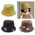 thumbnail image 2 of Weflink Faux Shearling Fisherman Hat Windproof Winter Beanies For Outdoor Activities And Cold Weather Protections, 2 of 17