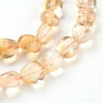 thumbnail image 2 of Natural Citrine Beads Strands Tumbled Stone Nuggets Dyed & Heated 8~12x6~9mm Hole: 0.8mm about 44pcs/strand 15.7 inch(40cm), 2 of 3