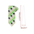 thumbnail image 2 of INSPIRE CHIC Men's Necktie Sets Polka Dot Ties with Matching Pocket Square Tie for Wedding Business Colorful 2, 2 of 5