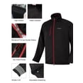 thumbnail image 5 of Men's Golf Jacket Waterproof Lightweight Outerwear Full Zip, 5 of 7