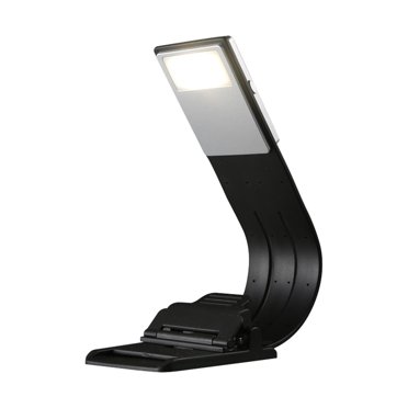 Penkiiy Bookmark Book Light, Clip On Reading Lights For Books In Bed, Infinite Brightness , Soft Light Easy For Eyes, Built-in USB Cable Easy Charge