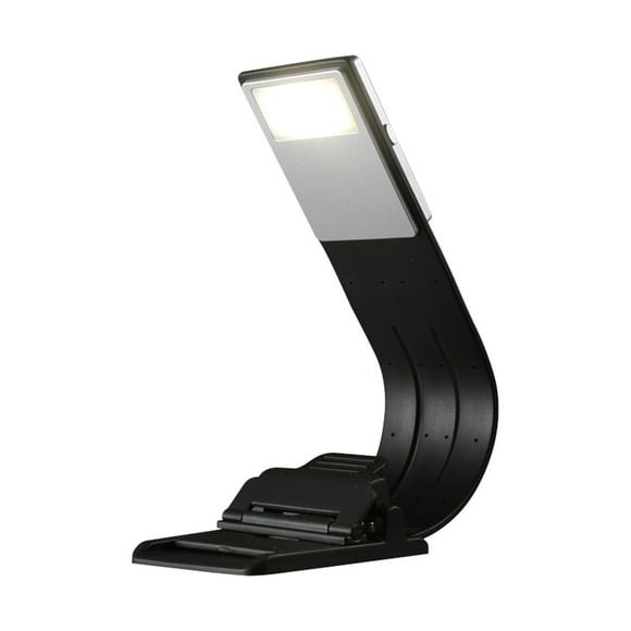 EGNMCR Lamps & Shades Bookmark Book Light, Clip On Reading Lights For Books In Bed, Infinite Brightness , Soft Light Easy For Eyes, Built-in USB Cable Easy Charge book light