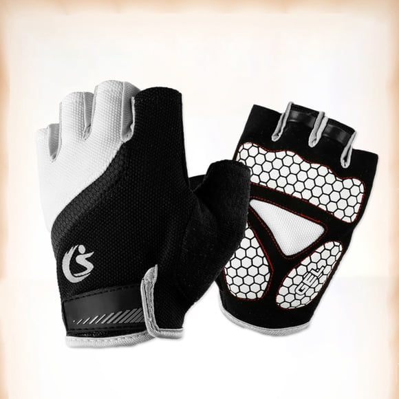 TABLETREANDS 1Par Guantes De Y Fitness Con Gel Silicona Y De Dedo