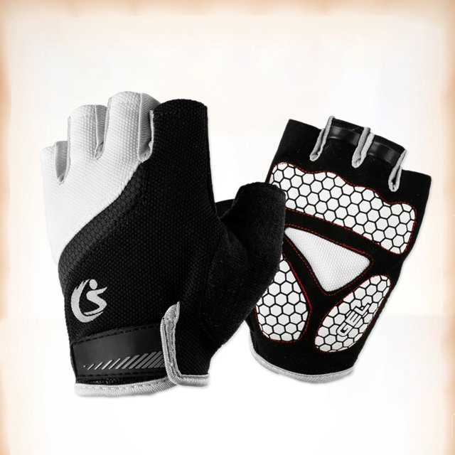 TABLETREANDS 1Par Guantes De Y Fitness Con Gel Silicona Y De Dedo