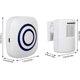 thumbnail image 1 of Timbre inalámbrico Alarma Detector de movimiento de seguridad Sensor de puerta para el hogar con receptor y sensor Eu Plug Banban, 1 of 2