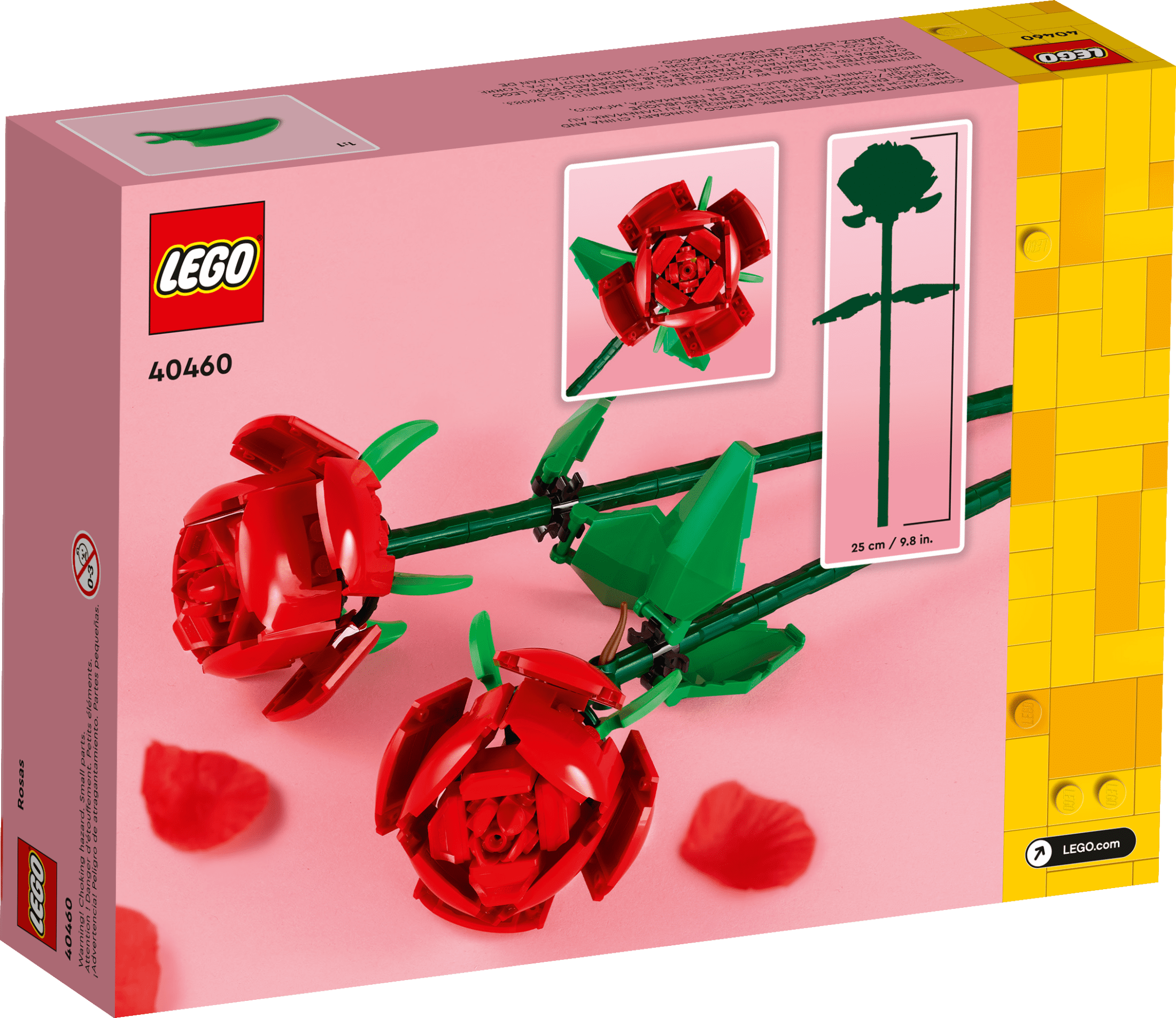 LEGO Roses With Vase and Water Tiles genuine LEGO Buildable Roses