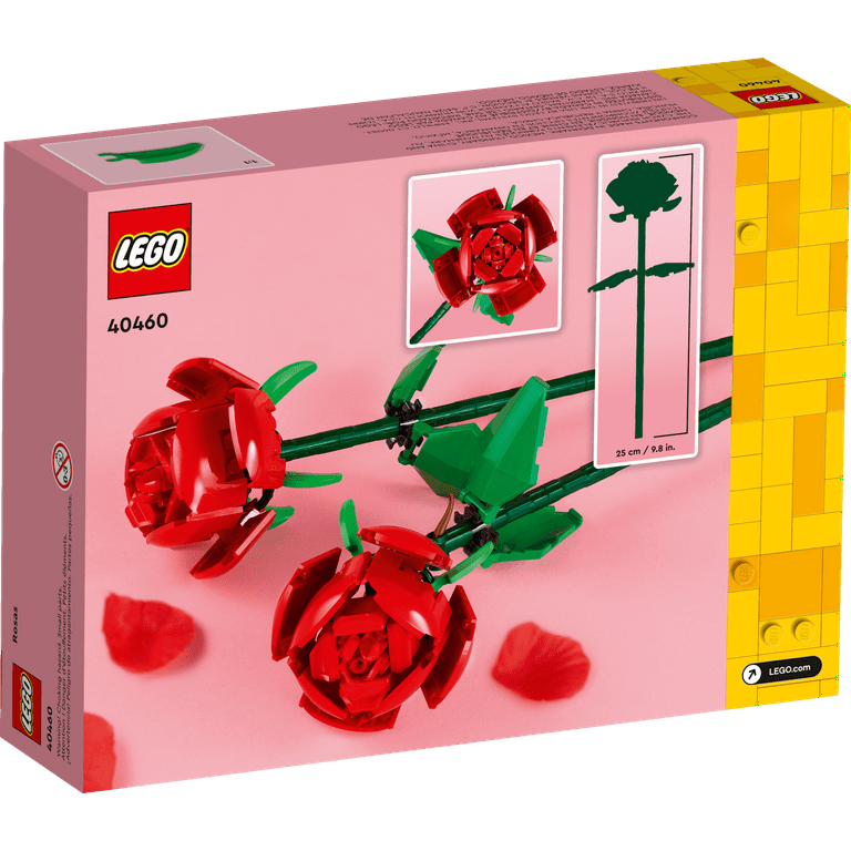 LEGO Roses Building Kit, Unique Gift for Valentine's Day