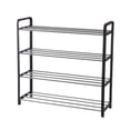 thumbnail image 1 of Estante para zapatos Organizador de estante para almacenamiento de zapatos de múltiples capas Soporte de acero de metal para el hogar, 4 capas largas Yuarrent HA003465-03, 1 of 7
