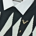 thumbnail image 6 of Men's Deer Reindeer Buck Head Lapel Stick Brooch Pin for Formal Wear, 6 of 6