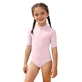 thumbnail image 5 of Swimsuits Girls Rash Guard Swimsuits Short Sleeve Zipper Bathing Suit Swimsuits for Girls 12-13 Years, 5 of 5