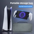 thumbnail image 4 of EVA Case Bag For PS5 Portal Travel Carrying Case Handheld Game Console Protective Hard Case Bag Accessories For PS5 Portal 1pc Tempered film, 4 of 6