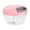 Pink 1, variant on Shoreew 500/900ML Garlic Stirrer Manual Food Processor Vegetable Chopper Hand Pull String Onion Cutter for Veggies Fruits Nuts Herb Easy Clean Kitchen Tool