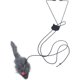 thumbnail image 1 of ER Suministros para mascotas, juguete para gatos, puerta colgante, palo para gato divertido, gancho triangular Excelente Rendimiento, 1 of 5