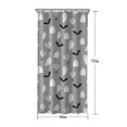thumbnail image 5 of Halloween Ghost Pattern Shower Curtain 36"x72" ,Bathroom Decorative Shower Curtains Set with 12 Hooks,Modern Waterproof Washable Shower Curtain, 5 of 6