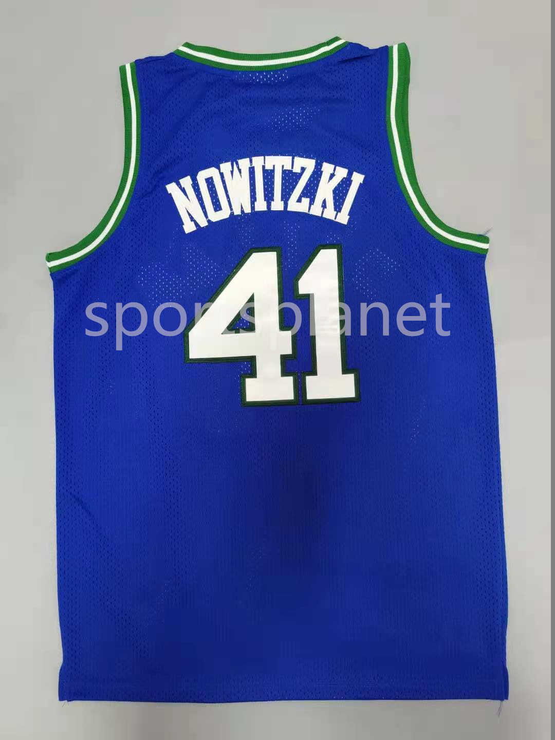 NBA_ 75TH 77 Luka Jersey Doncic Mavericks's''nba''LaMelo 2 Ball Jerseys  Hornets's Gordon 20 Hayward Retro Mesh Dirk 41 Nowitzki White Blue Black  Green 