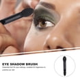 thumbnail image 3 of 10 brochas desechables de doble punta para sombras de ojos, aplicadores de maquillaje ovalados con punta de esponja (negro), 3 of 7