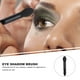 thumbnail image 3 of 10 brochas desechables de doble punta para sombras de ojos, aplicadores de maquillaje ovalados con punta de esponja (negro), 3 of 7