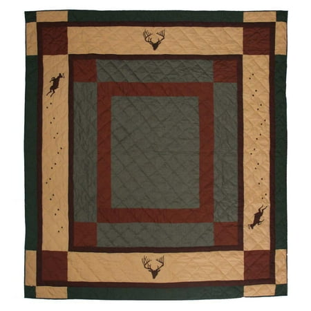 Patch Magic Deer Trail Quilt King 105"X95"