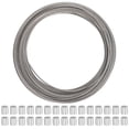 thumbnail image 3 of Shisuyan 1 Set Wire Rope Crimping Sleeves Set: 7x7 Strand Core Stainless Steel Cable For Railing Decking Picture Hanging And Gardening Trellis 30 Meter, 3 of 8
