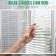 thumbnail image 4 of Bewildely Varilla ciega de 24 pulgadas, barra de tracción para persianas con gancho, abridor de cortinas, bastones de inclinación transparentes Decoración del hogar, 4 of 6