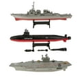 thumbnail image 2 of KLKCMS Plastic Seawolf Attack Submarine Model Kit Hobbies Toys Collectible Gifts, 2 of 7