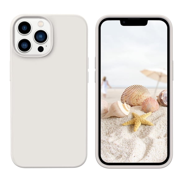 Funda para teléfono GUAGUA iPhone 13 Pro Max de 6.7 pulgadas con piedra de silicona líquida