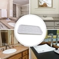 thumbnail image 2 of Kitchen Sink Tray, Silicone Multiple Usage Sponge Holder for Kitchen Bathroom Counter or Sink, Dish Soap Dispenser White/1Set, 2 of 9