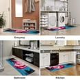 thumbnail image 6 of Flamingo Absorbent Runner Rug Kitchen Runner Rubber Mats, Washable, 15.7"x59", Rectangular, 6 of 6