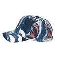 thumbnail image 5 of Balery Baseball Cap Adjustable Size for Running Workouts and Outdoor Activities All Seasons Dad Hat(Shark), 5 of 8