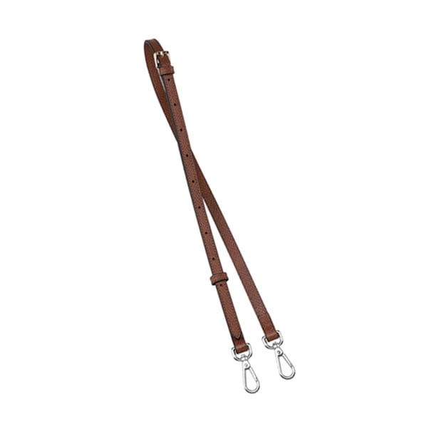 Hebilla de anillos en D para correa de bolso, sin perforaciones, herrajes universales para bolsos, correas de repuesto para bolsos CorreaMarrón 95to124cm