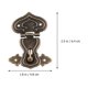 thumbnail image 2 of FENGGUIQU 5Jgo De Cerradura Retro Dorados Para Cajas De Madera Y Accesorios Decorativos, 2 of 7