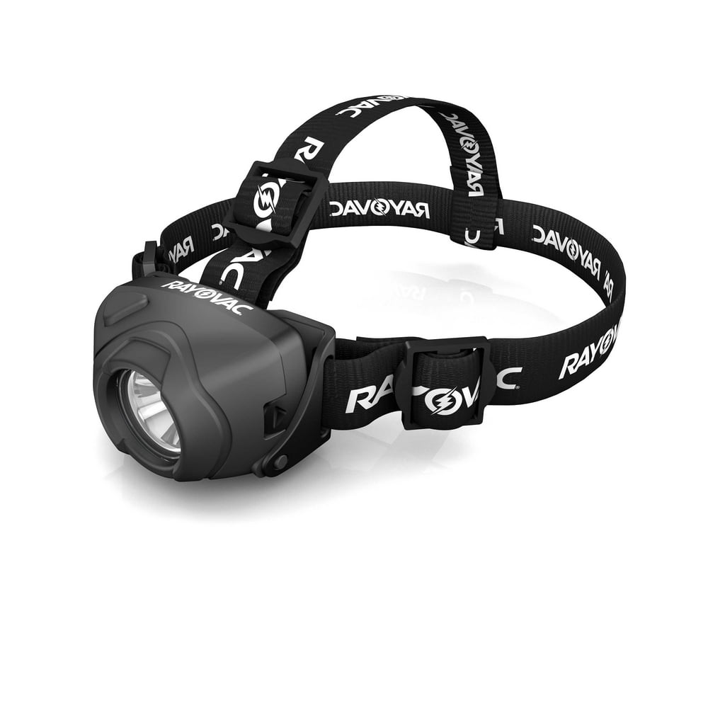 Rayovac Virtually Indestructible Headlamp Flashlight, 300 Lumen Camping