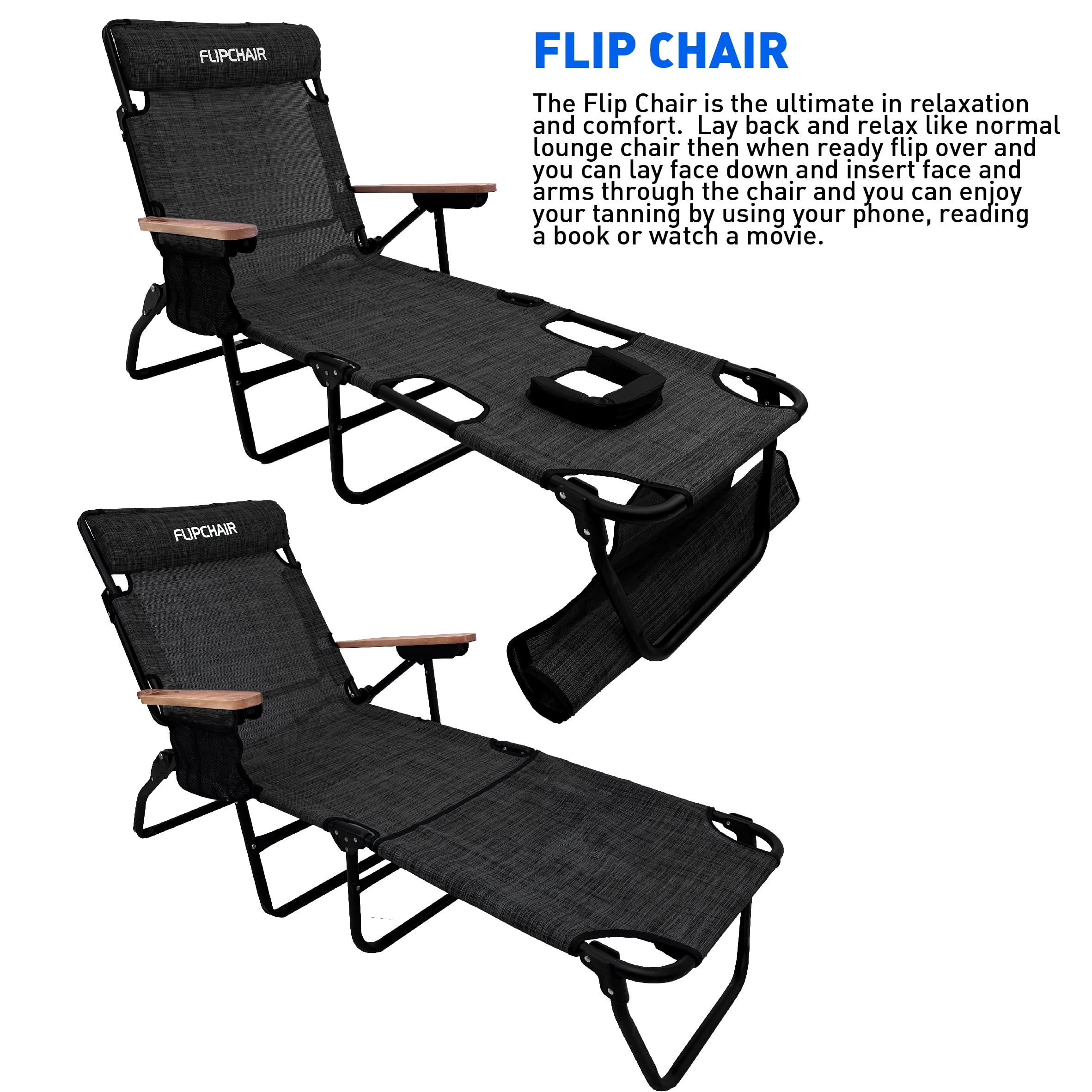 Walmart face store down lounger