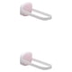 thumbnail image 1 of Perchero Inteprter organizador de almacenamiento de pared 2Conjunto rosa blanco, 1 of 6
