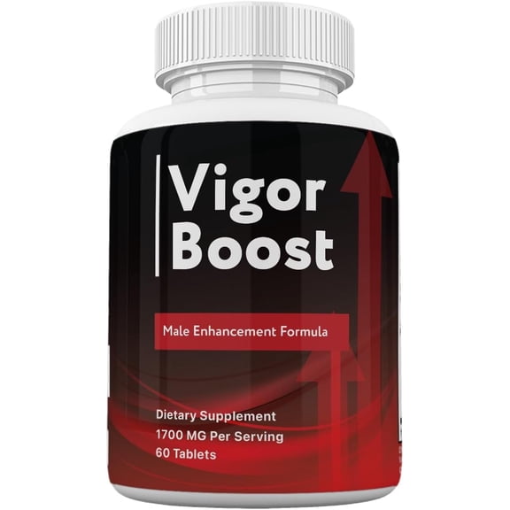 Vigor Boost Pills for Men, Vigor Boost Male Supplement Advanced Formula, 60 Count
