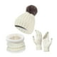 thumbnail image 3 of Conjunto de gorro Bufanda y Guantes de invierno jinwen para esquí y patinaje, 3 of 8