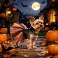 thumbnail image 6 of AuroraX Dog Halloween Costume Set Dog Costumes Halloween Small Stretchy Soft Adjustable 3 Pcs Lightweight Pet Halloween Costume National Dog Month, 6 of 6