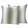 thumbnail image 2 of Pack of 2 Outdoor Pillow Covers 26x26 Inch Waterproof Gray Green Throw Pillow Covers,Decorative Couch Pillow Shams Protectors Modern Gradient Geometric Pillowcases Cushion Covers for Patio Garden, 2 of 8